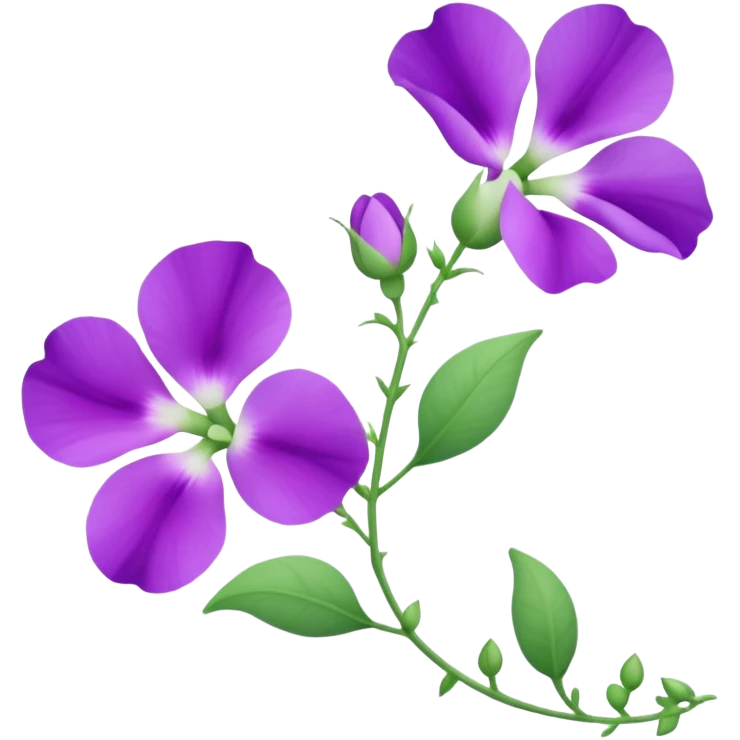 sweetpea flower emoji