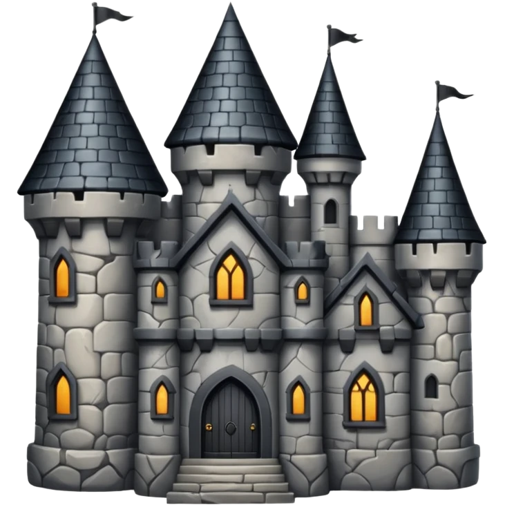 Дом с замком emoji