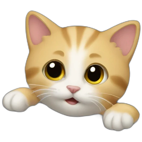 kitten in a car emoji