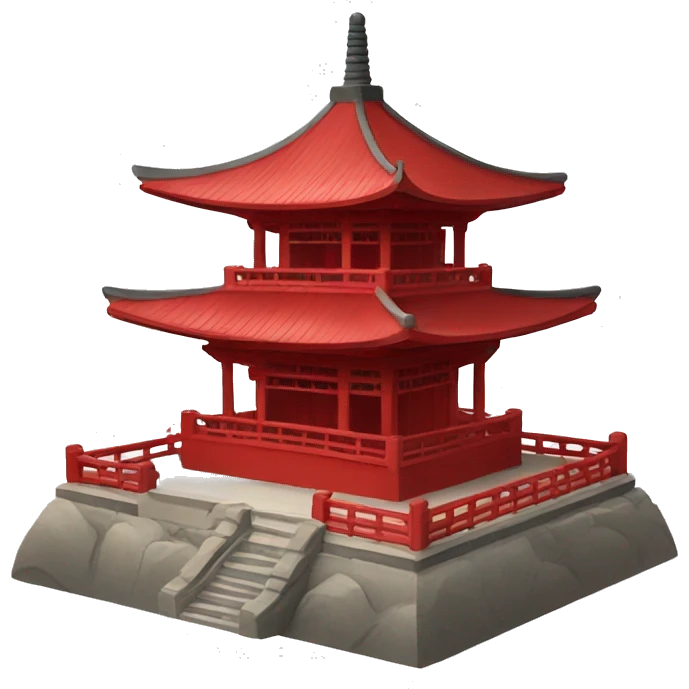 Red Pagoda emoji