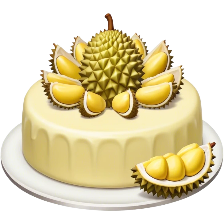 durian cake emoji