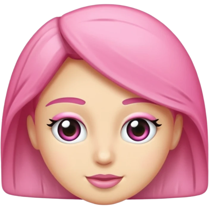 Beyaz kalp ve pembe kurdele q emoji