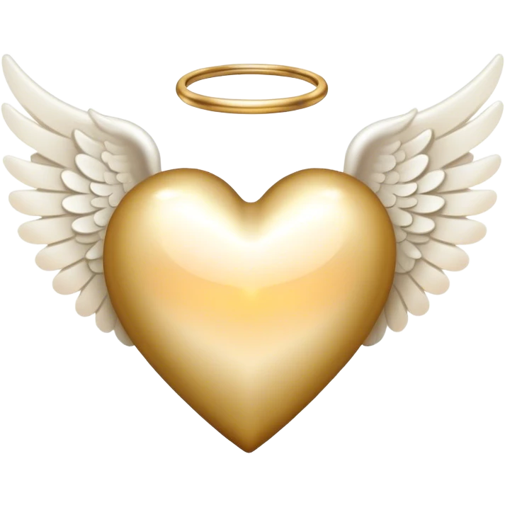 heart with angel wings emoji