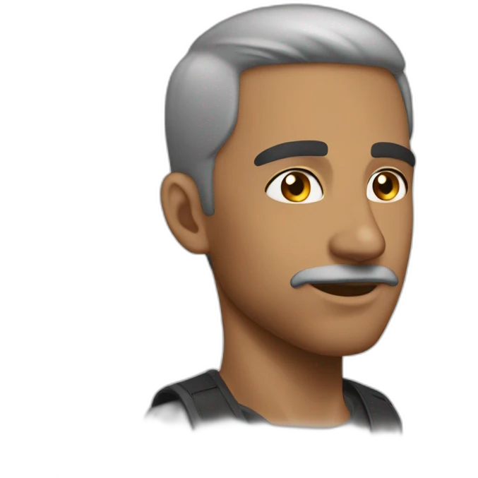 رجل عندو شعر emoji
