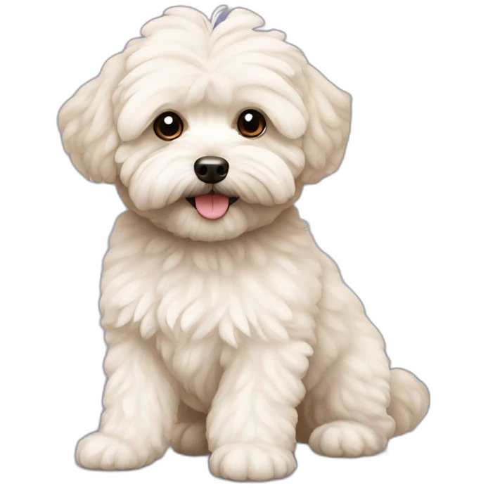 Maltipoo emoji