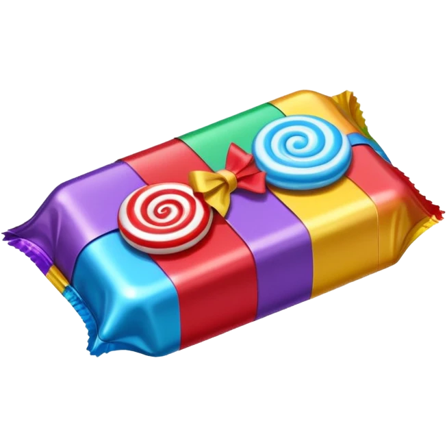 a single piece of candy emoji