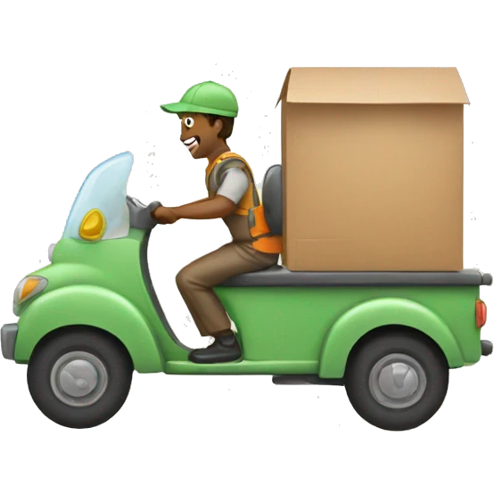 deliver food emoji