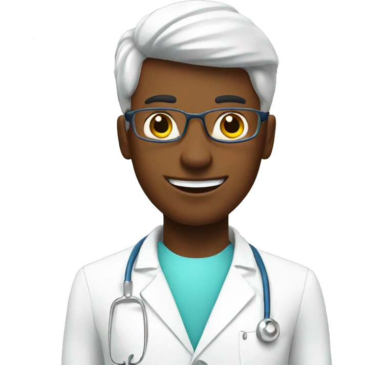 dentist with fruits emoji