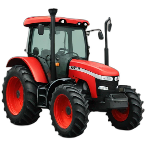 Massey Ferguson tractor emoji