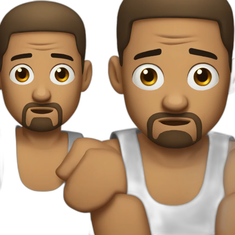 will smith irritated emoji