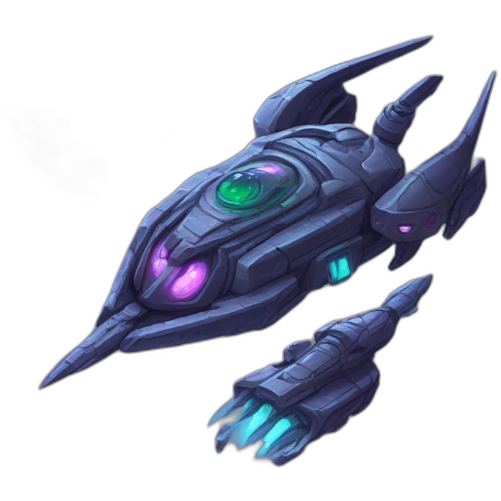 alien corrupted spaceship futuristic roguelike rpg style inspired by hearthstone emoji