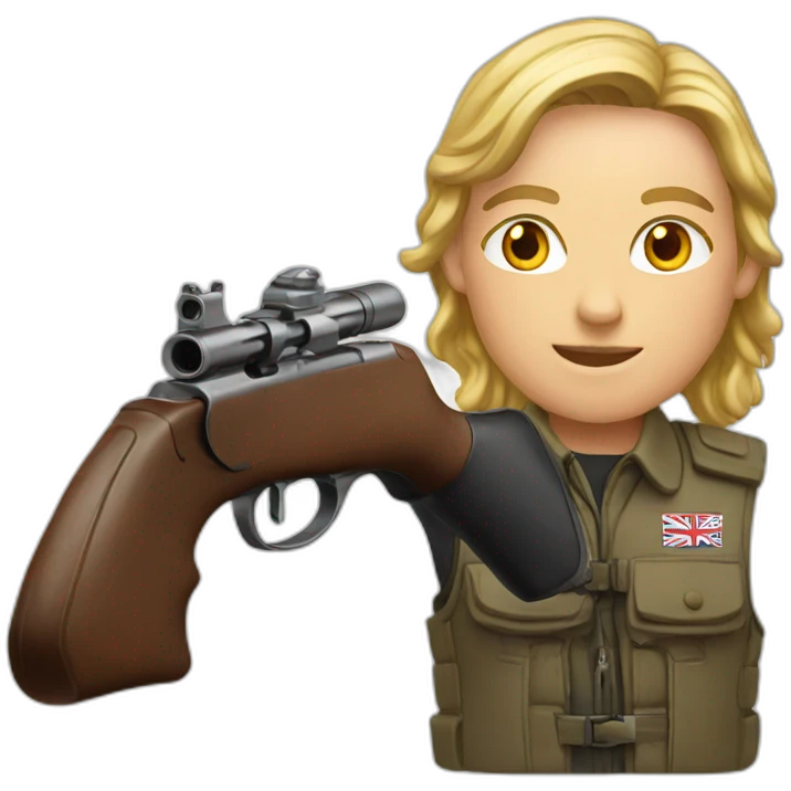 englishshooting emoji