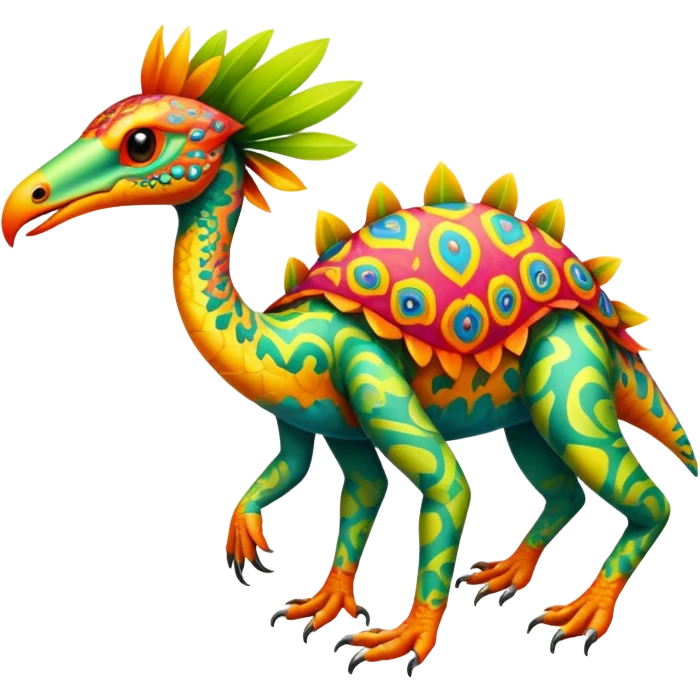  exotic tropical Fakémon-Pokémon-Vernid-creature emoji