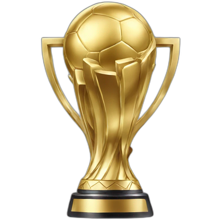 World cup trophy emoji