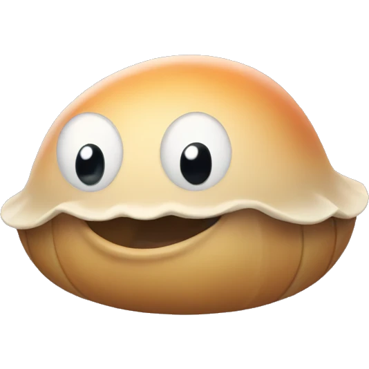 happy clam emoji
