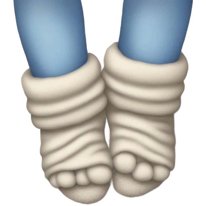 Warm feet emoji