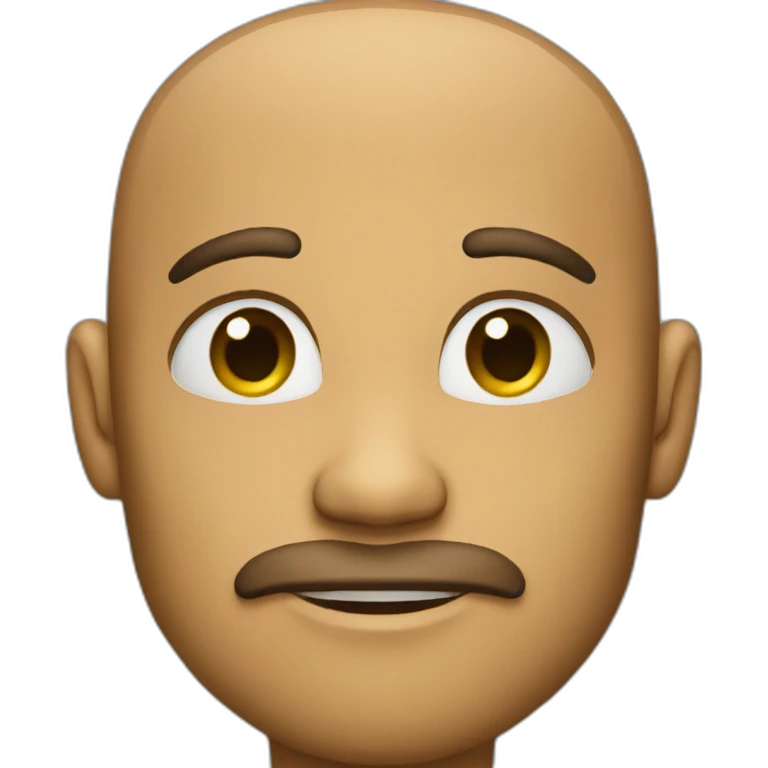 the same without a beard emoji