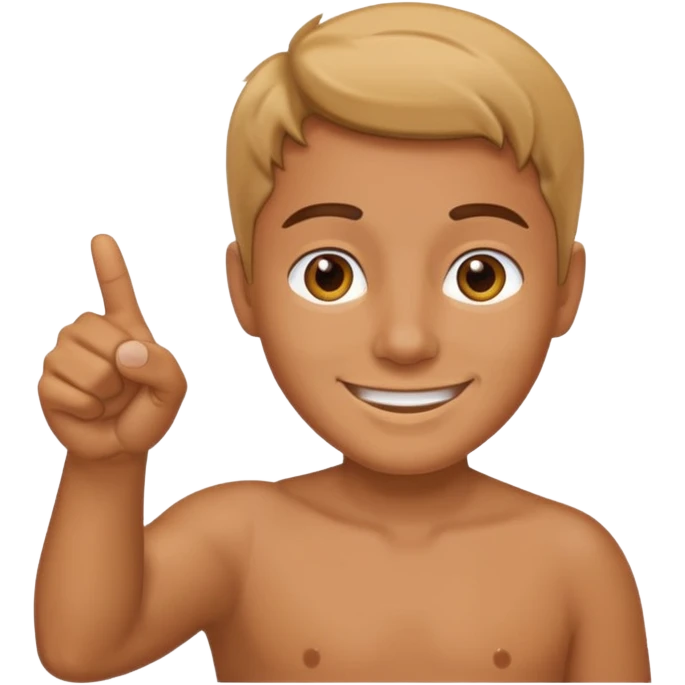 beni işaret eden bir insan emoji