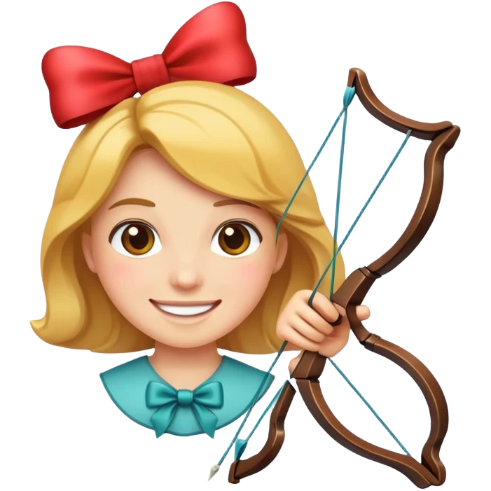 😌with bow emoji