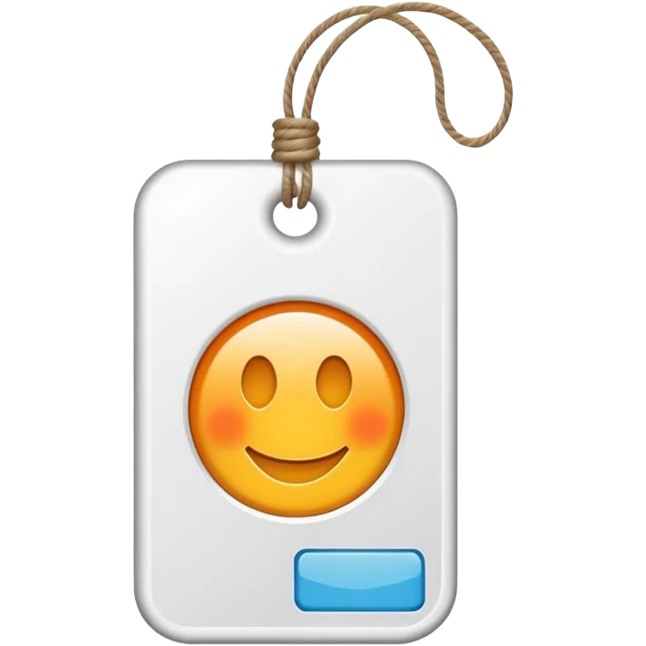 blog Price tag emoji