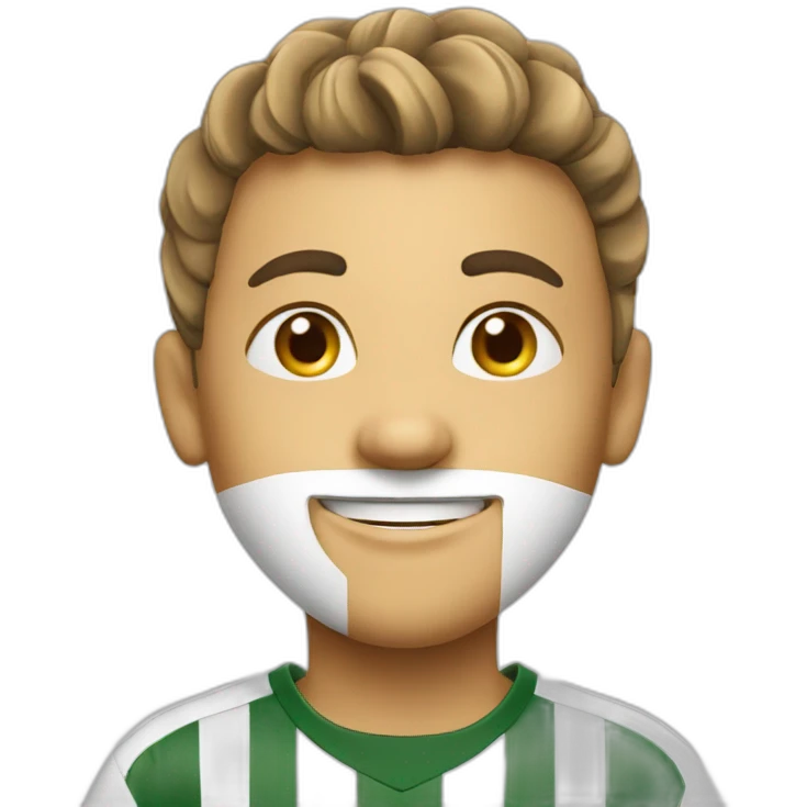 smiling-soccer-player emoji
