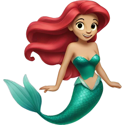 Disney Ariel emoji