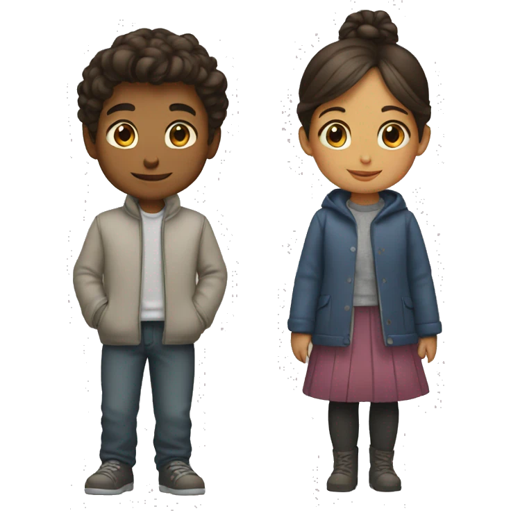 boy and girl together  emoji