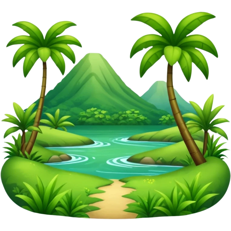 A protected natural area emoji