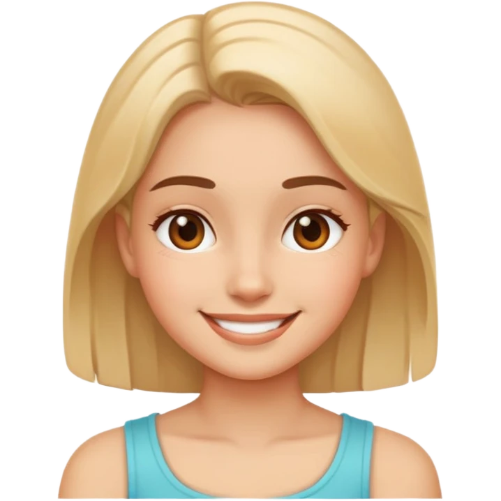 Girl relajada  emoji