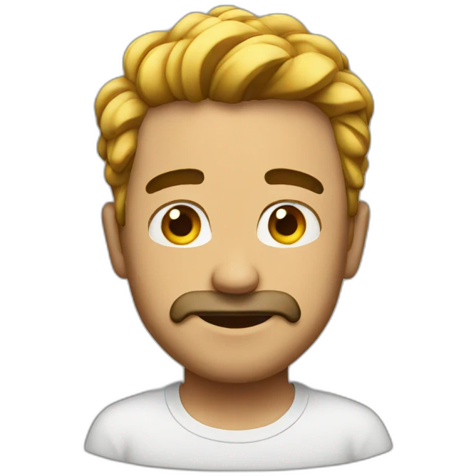 Man sassy emoji