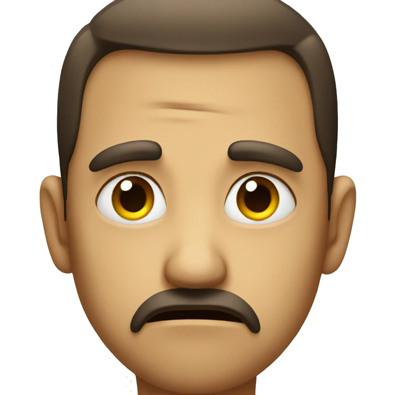 disgusted face emoji