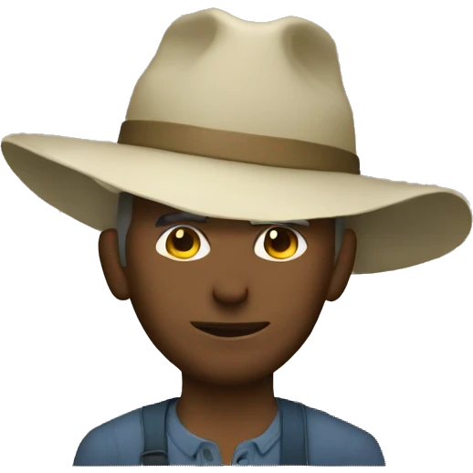 agrarian man emoji