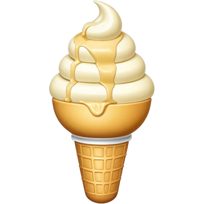 a scoop of ice cream emoji