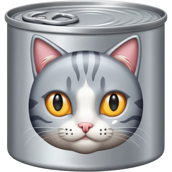 create a can of catfood, remove the cat emoji emoji