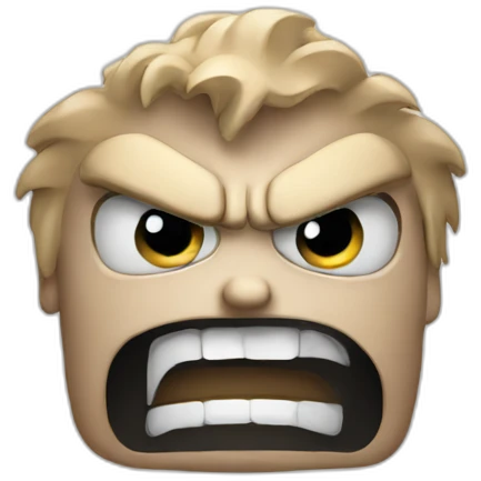 angry computer emoji