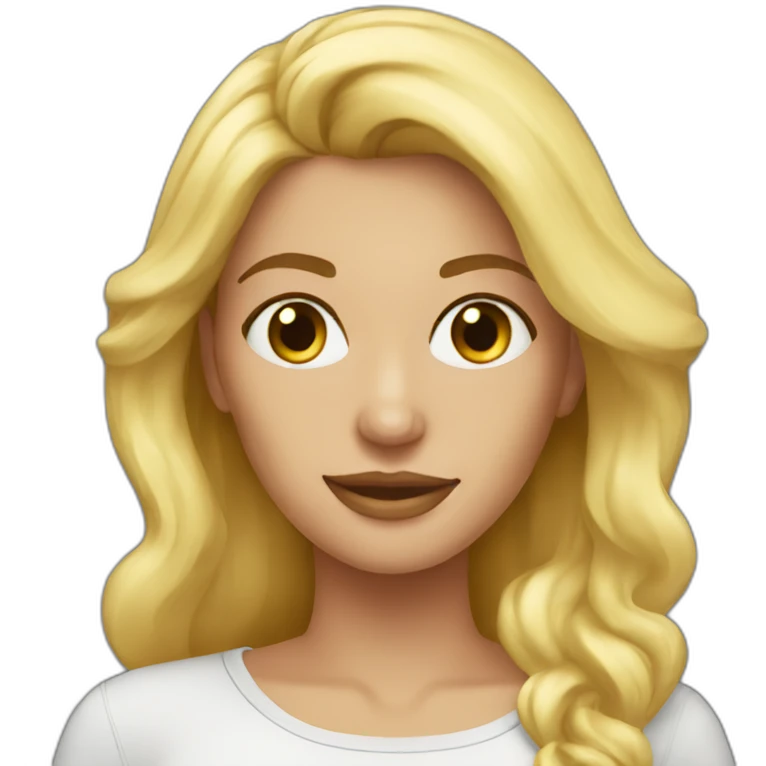 Hot blonde mom emoji
