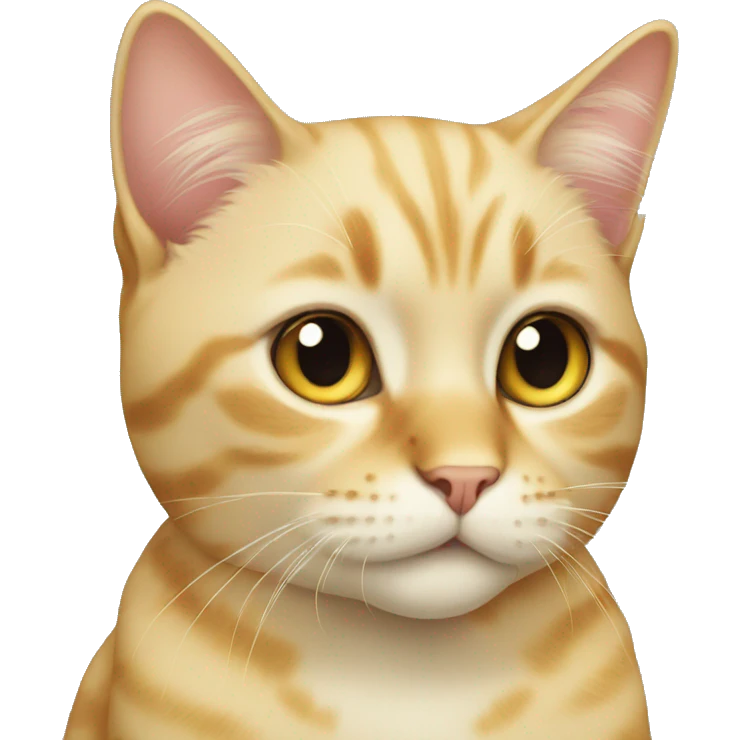 Blond cat  emoji