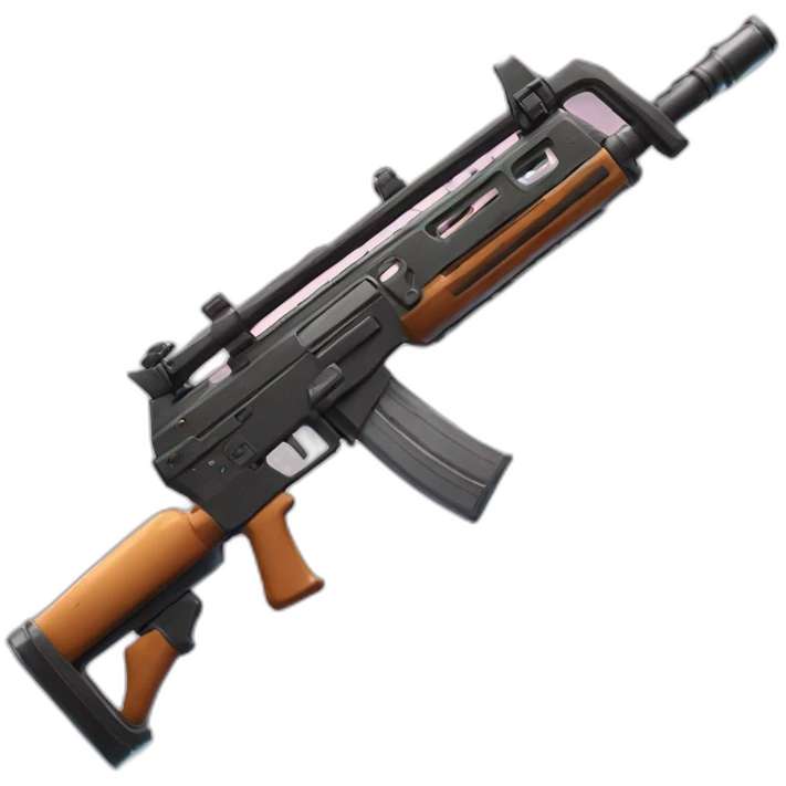 Fortnite assault rifle weapon emoji