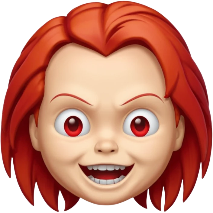 Un emojin de chuky emoji