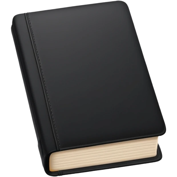 book with completely black pages emoji