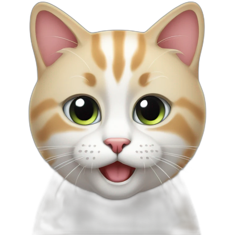 Fitness cat emoji