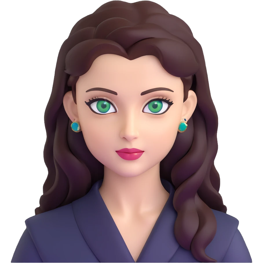 Aishwarya Rai, famous Indian actress with blue-green eyes emoji