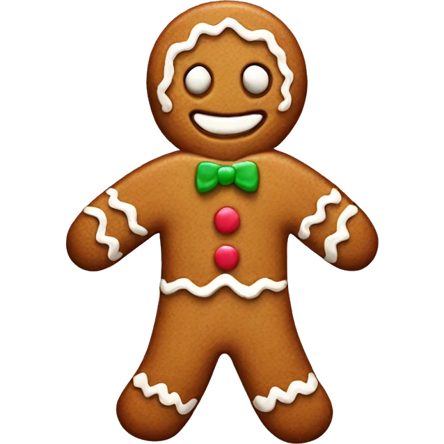 gingerbread emoji