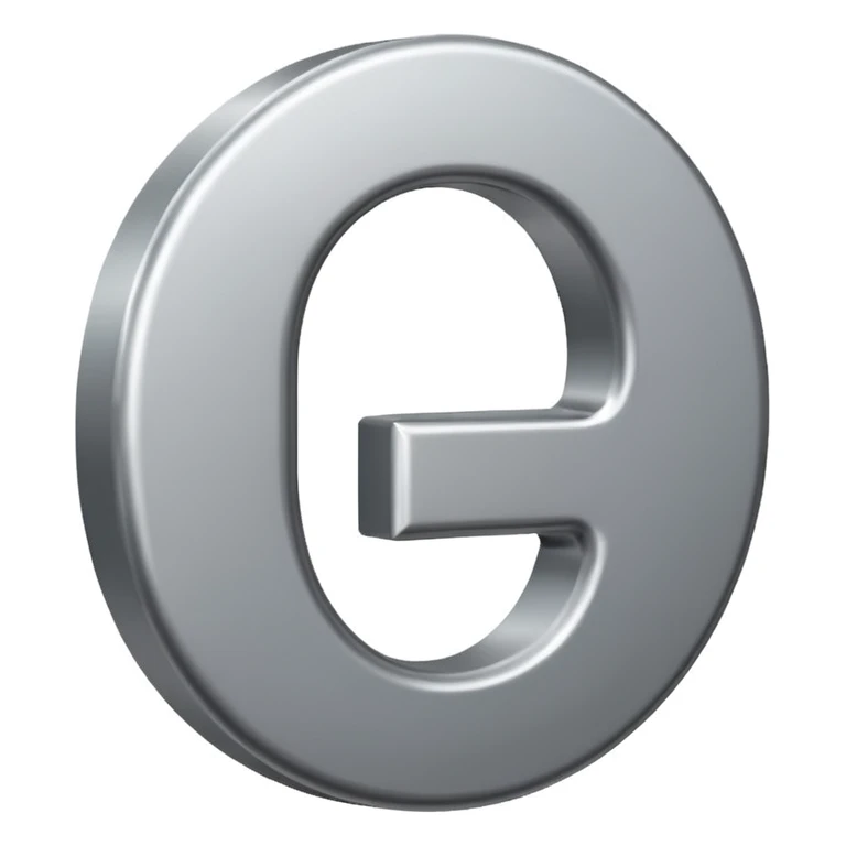 3D number zero (0) symbol emoji