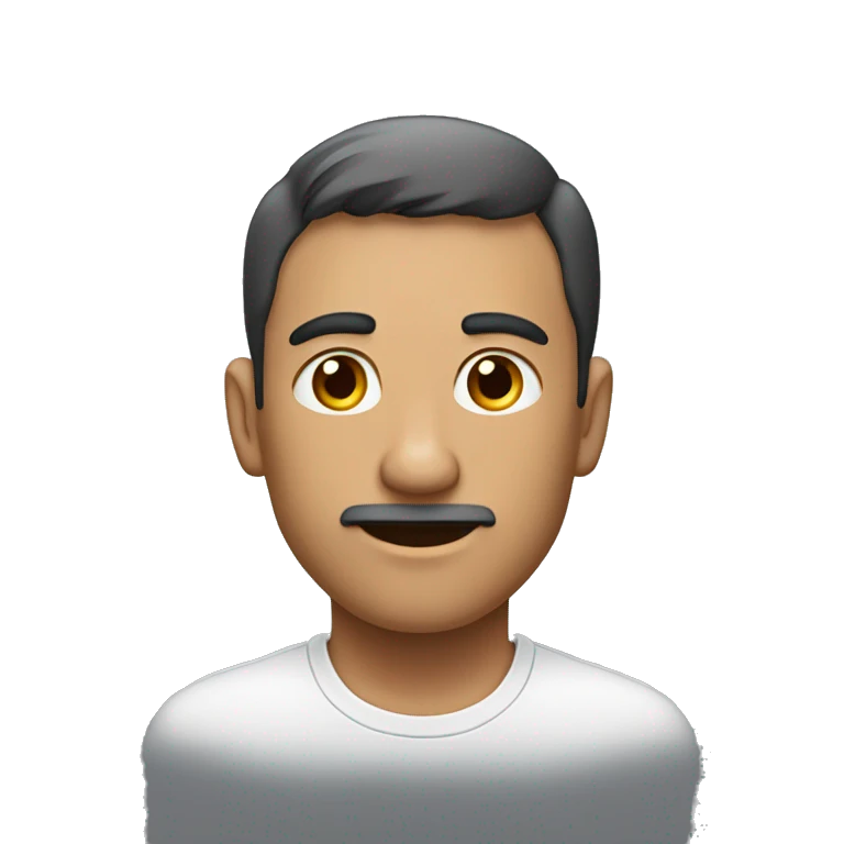 Ein mann mit boxerschnitt emoji