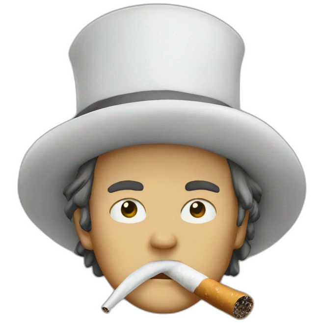 Smoker one piece emoji