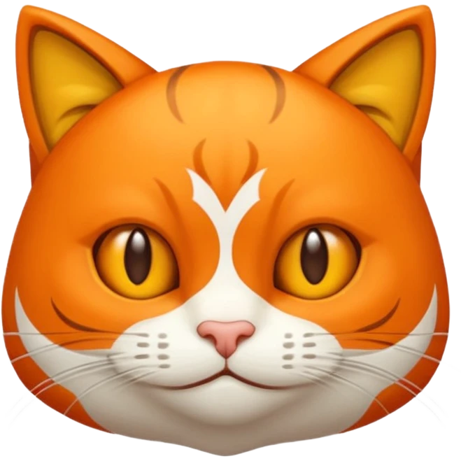 Crie a imagem de uma gato sorridente emoji