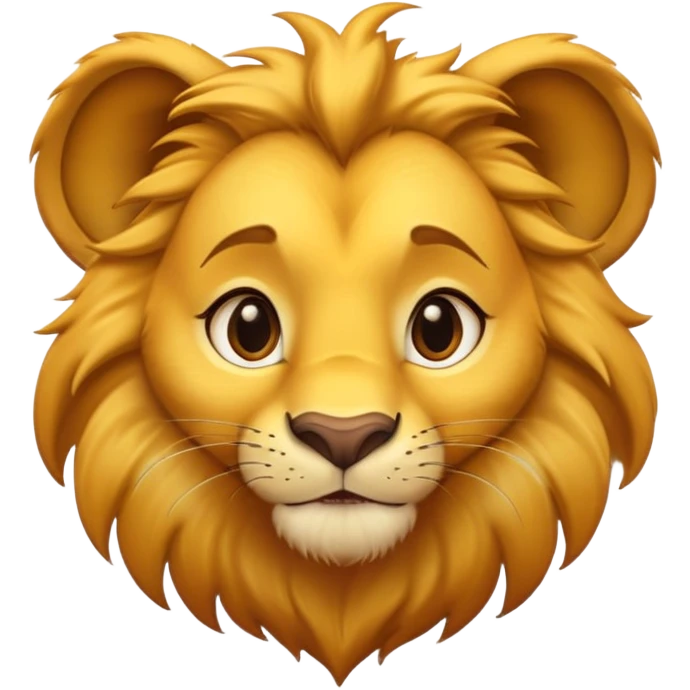 Simba from Disney emoji