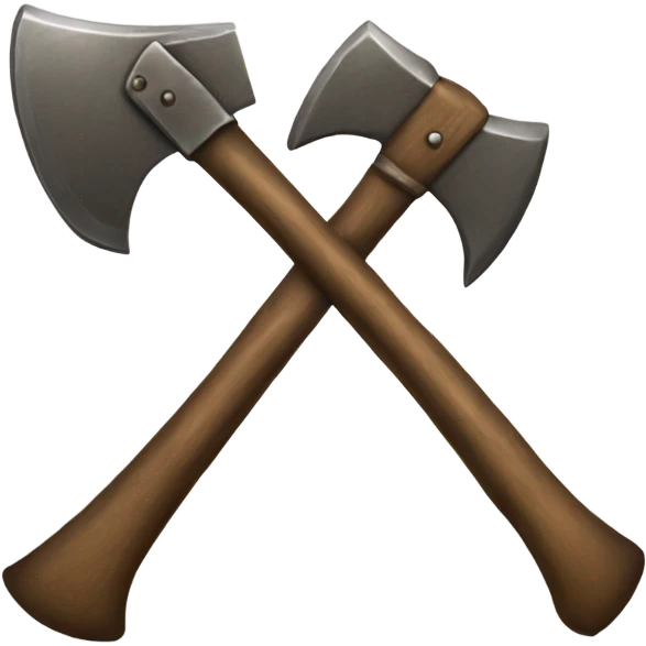 axe made of bronze emoji