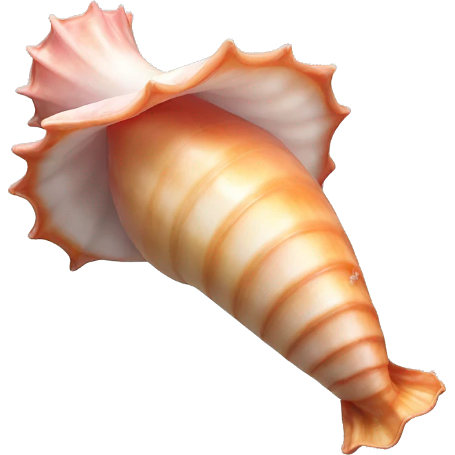 queen conch shell emoji